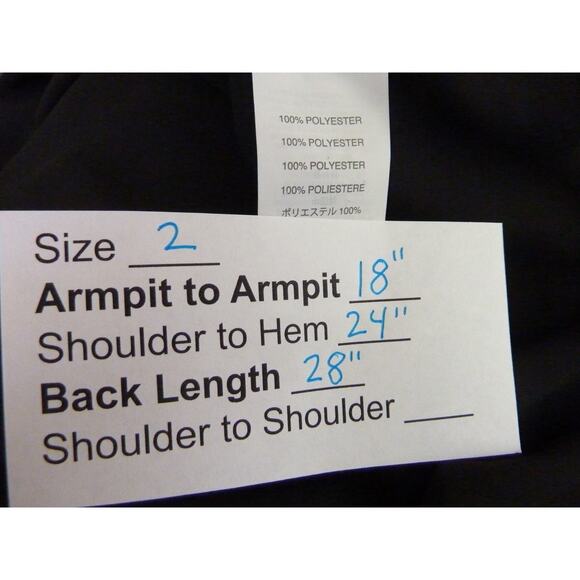 J.Crew Black Sheer V Neck Blouse Top 2 - Picture 6 of 6